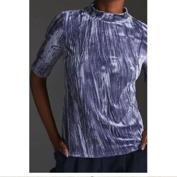 NEW 🆕 Anthropologie Pilcro Velvet Top - Picture 2 of 10